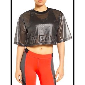 🎈CLOSET CLEAR OUT🎈Beyoncé Adidas Ivy Park Mesh Crop Tee (M)